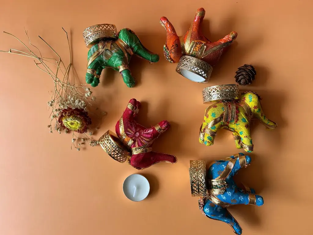 Rangeela Haathi Diya (Pack of 2)