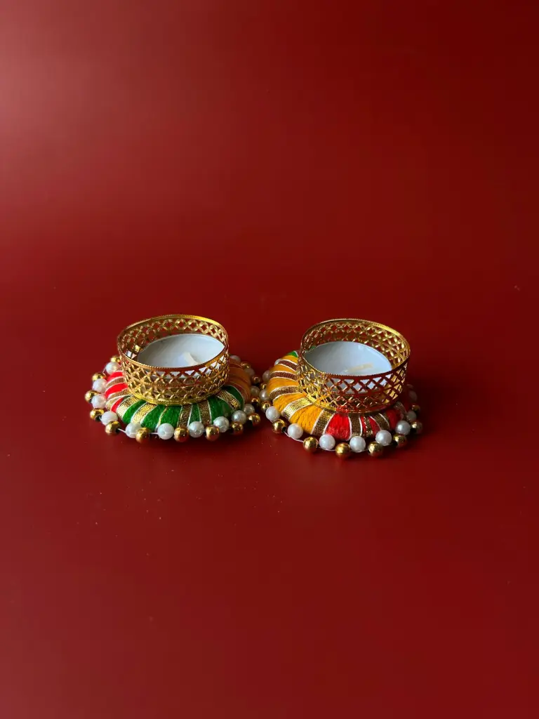 Rajwadi Diya (Pack of 2)