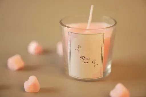 Scented shot glass candle